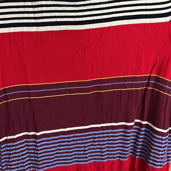 T shirt dress striped and colorful - Picture 3 of 3
